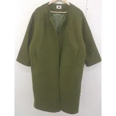 ■ ABITOKYO アビトーキョー 長袖 ロング コート カーキ レディース  【中古】 【1204010004174】のサムネイル