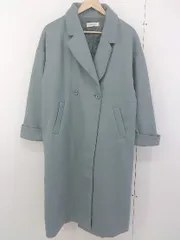 ■ select MOCA セレクト モカ 長袖 ロング コート サイズM ブルー系 レディース  【中古】 【1203310010069】のサムネイル