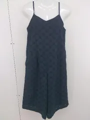 ◇ any SiS エニィスィス サイドジップ 刺繍 サロペット サイズ 2 ネイビー レディース  【中古】 【1203310007847】のサムネイル