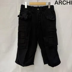 アーキ カーゴハーフパンツ フリンジデザイン black S レディース S ISItems【USED】【古着】【中古】50158637