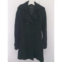 ◇ ◎ HusHusH ハッシュアッシュ ウール ウエストベルト 長袖 トレンチコート サイズ 2 ブラック レディース  【中古】 【1204250000271】のサムネイル