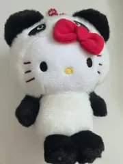 サンリオ 上野 ハローキティ パンダ マスコット ぬいぐるみ キーホルダー