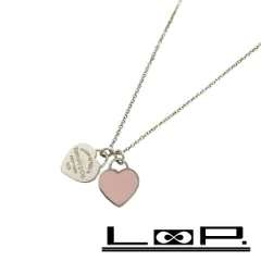 ティファニー ■美品■ リターントゥハート ネックレス アクセサリー シルバー ピンク SV 925 箱【487095】8