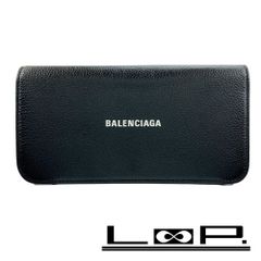 付属品完備 バレンシアガ エブリデイ 二つ折り財布 ブラック - メルカリ