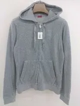 ◇ PUMA プーマ ジップアップ 長袖 パーカー サイズ S グレー レディース  【1206020008579】