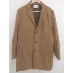 ■ ◎ INHERIT インヘリット チェスターコート 長袖 コート サイズL ブラウン メンズ  【中古】 【1206020013474】のサムネイル