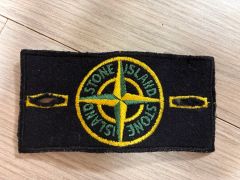 希少 80年代 stone island ビンテージ ワッペン グリーンエッジ - メルカリ