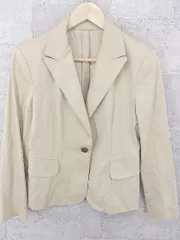 ◇ TRUSSARDI トラサルディ シングル 1B テーラード ジャケット 42 ベージュ系 *  【1002797547750】のサムネイル