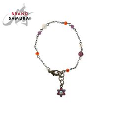 ANNA SUI フラワー モチーフ ブレスレット ストーン カラフル 花 