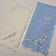 【新品】WAKO レディースハンカチ & タオルハンカチ セットのサムネイル