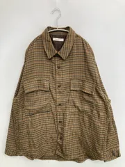 FREAK'S STORE フリークスストア シャツ/ブラウス S ブラウン チェック柄 長袖 メンズ
