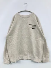 スウェット XL グレー スウェット 前面プリント ブランドロゴ 長袖 メンズ レディース