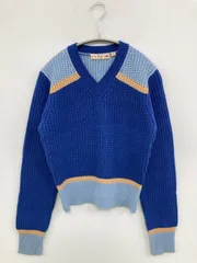 MARNI × UNIQLO マルニユニクロ ニット/セーター M ブルー レディースのサムネイル