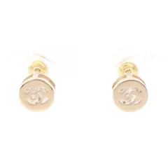 シャネル CHANEL ピアス ココマーク GP（ゴールドメッキ） ピアス レディース Used A