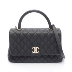 シャネル CHANEL ポーチ CHANEL19 マトラッセ ブラック ラムスキン（羊