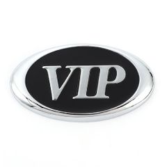 VIPロゴ エンブレム ダークレッド - メルカリ