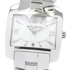 ボーム＆メルシェ Baume & Mercier 65446 ハンプトン スピリット デイト クォーツ レディース 箱・保証書付き_846104のサムネイル