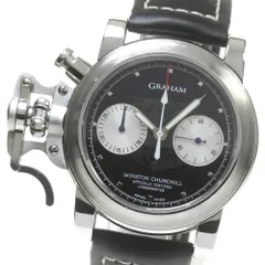 グラハム GRAHAM クロノファイター ウィンストン チャーチル スモールセコンド 100本限定 自動巻き メンズ _848123のサムネイル