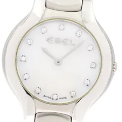 エベル EBEL E9256N22 ベルーガ 12Pダイヤ クォーツ レディース 良品 _849858のサムネイル