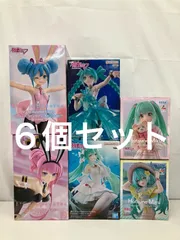 未開封 初音ミク フィギュア bicute ウィンク・パールピンク 他 まとめ 6種セット LF5647 f107
