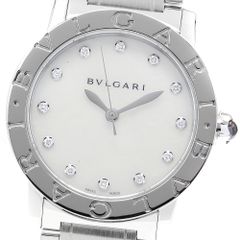 ブルガリ BVLGARI BBL33S ブルガリブルガリ 12Pダイヤ 自動巻き