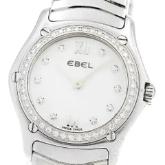 エベル EBEL E9157F14 クラシックウェーブ 10Pダイヤ クォーツ レディース _916561のサムネイル