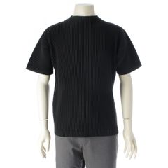 オムプリッセ モックネックTシャツ サイズ2 ブラック - メルカリ