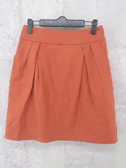 ◇ La TOTALITE ラ トータリテ 膝丈 スカート 38 テラコッタ *  【1002799744096】のサムネイル