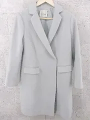 ■ un dix cors アン ディ コール 長袖 ロング コート F グリーン *  【1002799740517】のサムネイル