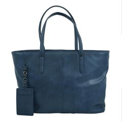 tumugu工房 日本製 軽量A4トートバッグ ブルー - メルカリ