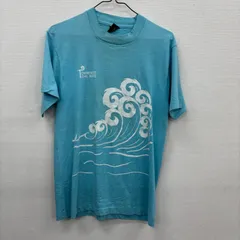 Y608 Screen Stars Best M ライトブルー 半袖 Tシャツ シングルステッチ サーフスタイル ヴィンテージ ストリート made in U.S.A 古着卸 アメリカ仕入のサムネイル