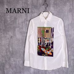 MARNI マルニ 柄シャツ 半袖 迷彩ボタニカル S - メルカリ