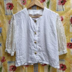 アトリエフランセ｜24SSプラージュ別注 Tブラウス キャメル フランス製 