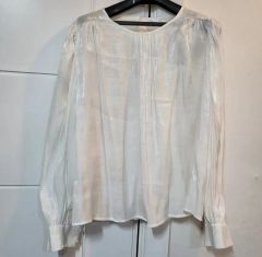 美品 STELLA McCARTNEY シルク 花柄 切り替え ブラウス - メルカリ
