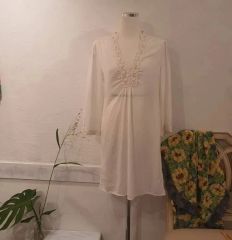 itimi フランス製 ヴィンテージ 花柄 パフスリーブ ミニ ワンピース itimi フランス製 ヴィンテージ 花柄 パフスリーブ ミニ ワンピース