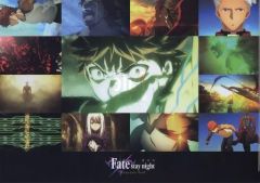 [중고] 클리어 파일 위궁 시로(장면사) 랜천 매트 케이스(A3 클리어 파일) [극장판 Fate/stay night[Heaven's Feel] III.spring song×ufotable Cafe 제1기]