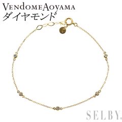 ヴァンドーム青山 プラチナ 2連 チェーン グレイン ダイヤモンド