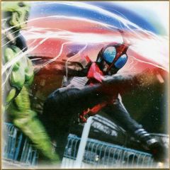 [중고] 종이 제품 가면 라이더 카부토 색지 색 이거 -A Work Of KAMEN RIDER- [이치 반 쿠지 가면 라이더 제로 원 NO.01 feat. 레전드 가면 라이더] C상