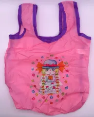 【中古】バッグ エコバッグ(pink) 「水森亜土 ポーチ＆バッグコレクション」
