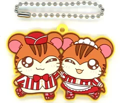 【中古】キーホルダー トラハムくん＆トラハムちゃん 「とっとこハム太郎 ラバーマスコット2」