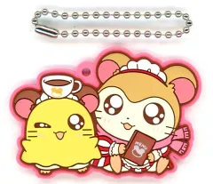 【中古】キーホルダー マフラーちゃん＆ちび丸ちゃん 「とっとこハム太郎 ラバーマスコット2」
