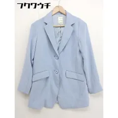 ◇ Andemiu アンデミュウ テーラード ジャケット サイズS ライトブルー レディース  【1107150007053】のサムネイル