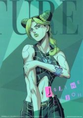 [중고] 클리어 포스터 A3 클리어 포스터 공조 서륜 [이치 반 쿠지 조조의 기묘한 모험 The Gathering of STARS] K상