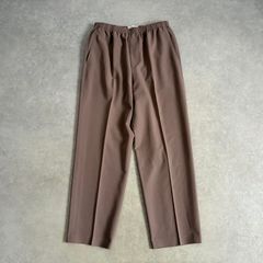 パンツ Rich I 25SS 3 TUCK TROUSERS BROWN 50 Rich I 25SS 3 TUCK TROUSERS BROWN 50 - メルカリ