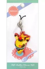 [중고] 키홀더 마스코트 (캐릭터) A. 피카츄 고무 매력 POKEMIKKE [포켓몬스터]