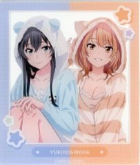 [중고] 캐릭터 카드 유키노시타 유키노 & 잇시키 이로하 [역시 내 청춘 러브 쌀은 틀렸다. 완 신작 애니멀 룸웨어 ver. 트레이딩 아크릴 카드]