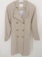 ◇ ◎ Ray Cassin レイカズン 長袖 トレンチ コート サイズF ベージュ レディース  【中古】 【1206270010513】のサムネイル