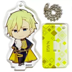 【中古】雑貨 六弥ナギ 「アイドリッシュセブン スタンド付きアクリルキーホルダーコレクション ミニキャラ A」