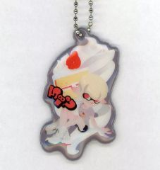 [Used] Whipped Cream Keychain - "Splatoon 3 x Seven-Eleven" - Bonus item with purchase of eligible snacks