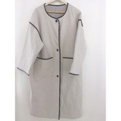 極美品☆クールカレアン LUIS MARIリバーシブルウール混ロングコート 